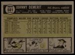 1961 Topps #501 John DeMerit<br />B61T 15 1639<br /><a class='button AddToCart' data-ajax='true' data-ajax-mode='replace' data-ajax-update='#cart-info' href='/AddToCart?itemId=7060279&quantity=1&type=0'>Add To Cart</a>