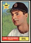 1961 Topps #287 Carl Yastrzemski<br />B61T 15 1650<br /><a class='button AddToCart' data-ajax='true' data-ajax-mode='replace' data-ajax-update='#cart-info' href='/AddToCart?itemId=7060290&quantity=1&type=0'>Add To Cart</a>