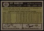 1961 Topps #465 Roy McMillan<br />B61T 15 1659<br /><a class='button AddToCart' data-ajax='true' data-ajax-mode='replace' data-ajax-update='#cart-info' href='/AddToCart?itemId=7060299&quantity=1&type=0'>Add To Cart</a>