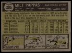 1961 Topps #295 Milt Pappas<br />B61T 15 1660<br /><a class='button AddToCart' data-ajax='true' data-ajax-mode='replace' data-ajax-update='#cart-info' href='/AddToCart?itemId=7060300&quantity=1&type=0'>Add To Cart</a>