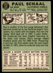 1967 Topps #58 xGRN Paul Schaal<br />B67T 14 4731<br /><a class='button AddToCart' data-ajax='true' data-ajax-mode='replace' data-ajax-update='#cart-info' href='/AddToCart?itemId=7060656&quantity=1&type=0'>Add To Cart</a>