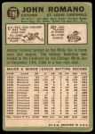 1967 Topps #196 John Romano<br />B67T 14 4753<br /><a class='button AddToCart' data-ajax='true' data-ajax-mode='replace' data-ajax-update='#cart-info' href='/AddToCart?itemId=7060678&quantity=1&type=0'>Add To Cart</a>