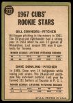1967 Topps #272  -  Bill Connors / Dave Dowling Cubs Rookies<br />B67T 14 4760<br /><a class='button AddToCart' data-ajax='true' data-ajax-mode='replace' data-ajax-update='#cart-info' href='/AddToCart?itemId=7060685&quantity=1&type=0'>Add To Cart</a>