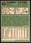 1967 Topps #157 Danny Cater<br />B67T 14 4821<br /><a class='button AddToCart' data-ajax='true' data-ajax-mode='replace' data-ajax-update='#cart-info' href='/AddToCart?itemId=7060746&quantity=1&type=0'>Add To Cart</a>