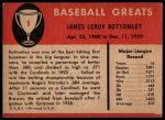 1961 Fleer #9 Jim Bottomley<br />B61F 05 7296<br /><a class='button AddToCart' data-ajax='true' data-ajax-mode='replace' data-ajax-update='#cart-info' href='/AddToCart?itemId=7060755&quantity=1&type=0'>Add To Cart</a>