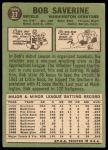 1967 Topps #27 Bob Saverine<br />B67T 14 4931<br /><a class='button AddToCart' data-ajax='true' data-ajax-mode='replace' data-ajax-update='#cart-info' href='/AddToCart?itemId=7060914&quantity=1&type=0'>Add To Cart</a>
