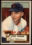 1952 Topps #127 Paul Minner<br />B52T 02 2679<br /><a class='button AddToCart' data-ajax='true' data-ajax-mode='replace' data-ajax-update='#cart-info' href='/AddToCart?itemId=7060952&quantity=1&type=0'>Add To Cart</a>