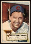 1952 Topps #114 Willard Ramsdell<br />B52T 02 2697<br /><a class='button AddToCart' data-ajax='true' data-ajax-mode='replace' data-ajax-update='#cart-info' href='/AddToCart?itemId=7060992&quantity=1&type=0'>Add To Cart</a>