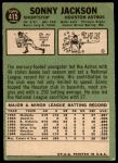 1967 Topps #415 Sonny Jackson<br />B67T 14 4995<br /><a class='button AddToCart' data-ajax='true' data-ajax-mode='replace' data-ajax-update='#cart-info' href='/AddToCart?itemId=7061006&quantity=1&type=0'>Add To Cart</a>