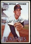 1967 Topps #493 Phil Ortega<br />B67T 14 4999<br /><a class='button AddToCart' data-ajax='true' data-ajax-mode='replace' data-ajax-update='#cart-info' href='/AddToCart?itemId=7061014&quantity=1&type=0'>Add To Cart</a>