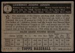 1952 Topps #5 Larry Jansen<br />B52T 02 2708<br /><a class='button AddToCart' data-ajax='true' data-ajax-mode='replace' data-ajax-update='#cart-info' href='/AddToCart?itemId=7061015&quantity=1&type=0'>Add To Cart</a>