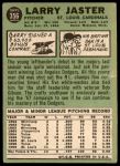 1967 Topps #356 Larry Jaster<br />B67T 14 5007<br /><a class='button AddToCart' data-ajax='true' data-ajax-mode='replace' data-ajax-update='#cart-info' href='/AddToCart?itemId=7061027&quantity=1&type=0'>Add To Cart</a>