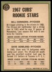 1967 Topps #272  -  Bill Connors / Dave Dowling Cubs Rookies<br />B67T 14 5085<br /><a class='button AddToCart' data-ajax='true' data-ajax-mode='replace' data-ajax-update='#cart-info' href='/AddToCart?itemId=7061108&quantity=1&type=0'>Add To Cart</a>