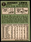 1967 Topps #91 Johnny Lewis<br />B67T 14 5125<br /><a class='button AddToCart' data-ajax='true' data-ajax-mode='replace' data-ajax-update='#cart-info' href='/AddToCart?itemId=7061148&quantity=1&type=0'>Add To Cart</a>