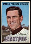 1967 Topps #71 Camilo Pascual<br />B67T 14 5140<br /><a class='button AddToCart' data-ajax='true' data-ajax-mode='replace' data-ajax-update='#cart-info' href='/AddToCart?itemId=7061163&quantity=1&type=0'>Add To Cart</a>