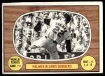 1967 Topps #152  -  Jim Palmer 1966 World Series - Game #2 - Palmer Blanks Dodgers<br />B67T 14 5262<br /><a class='button AddToCart' data-ajax='true' data-ajax-mode='replace' data-ajax-update='#cart-info' href='/AddToCart?itemId=7061287&quantity=1&type=0'>Add To Cart</a>