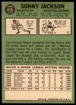 1967 Topps #415 Sonny Jackson<br />B67T 14 5299<br /><a class='button AddToCart' data-ajax='true' data-ajax-mode='replace' data-ajax-update='#cart-info' href='/AddToCart?itemId=7061324&quantity=1&type=0'>Add To Cart</a>