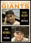 #47 Giants Rookies Jesus Alou / Ron Herbel 