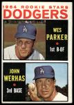 1964 Topps #456  -  Wes Parker / John Werhas Dodgers Rookies<br />B64T 12 7992<br /><a class='button AddToCart' data-ajax='true' data-ajax-mode='replace' data-ajax-update='#cart-info' href='/AddToCart?itemId=7061365&quantity=1&type=0'>Add To Cart</a>