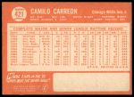 1964 Topps #421 Camilo Carreon<br />B64T 12 8040<br /><a class='button AddToCart' data-ajax='true' data-ajax-mode='replace' data-ajax-update='#cart-info' href='/AddToCart?itemId=7061415&quantity=1&type=0'>Add To Cart</a>