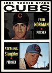 1964 Topps #469  -  Fred Norman / Sterling Slaughter Cubs Rookies<br />B64T 12 8079<br /><a class='button AddToCart' data-ajax='true' data-ajax-mode='replace' data-ajax-update='#cart-info' href='/AddToCart?itemId=7061459&quantity=1&type=0'>Add To Cart</a>