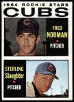 1964 Topps #469  -  Fred Norman / Sterling Slaughter Cubs Rookies<br />B64T 12 8080<br /><a class='button AddToCart' data-ajax='true' data-ajax-mode='replace' data-ajax-update='#cart-info' href='/AddToCart?itemId=7061460&quantity=1&type=0'>Add To Cart</a>