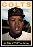 1964 Topps #256 Johnny Weekly<br />B64T 12 8131<br /><a class='button AddToCart' data-ajax='true' data-ajax-mode='replace' data-ajax-update='#cart-info' href='/AddToCart?itemId=7061516&quantity=1&type=0'>Add To Cart</a>