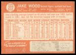 1964 Topps #272 Jake Wood<br />B64T 12 8176<br /><a class='button AddToCart' data-ajax='true' data-ajax-mode='replace' data-ajax-update='#cart-info' href='/AddToCart?itemId=7061570&quantity=1&type=0'>Add To Cart</a>