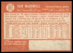 1964 Topps #391 Sam McDowell<br />B64T 12 8208<br /><a class='button AddToCart' data-ajax='true' data-ajax-mode='replace' data-ajax-update='#cart-info' href='/AddToCart?itemId=7061604&quantity=1&type=0'>Add To Cart</a>