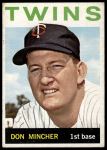 1964 Topps #542 Don Mincher<br />B64T 12 8229<br /><a class='button AddToCart' data-ajax='true' data-ajax-mode='replace' data-ajax-update='#cart-info' href='/AddToCart?itemId=7061644&quantity=1&type=0'>Add To Cart</a>