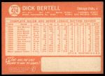 1964 Topps #424 Dick Bertell<br />B64T 12 8304<br /><a class='button AddToCart' data-ajax='true' data-ajax-mode='replace' data-ajax-update='#cart-info' href='/AddToCart?itemId=7061728&quantity=1&type=0'>Add To Cart</a>