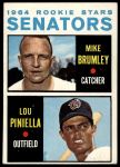 #167 Senators Rookies Lou Piniella / Mike Brumley 