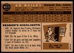 1960 Topps #411 Ed Bailey<br />B60T 14 2194<br /><a class='button AddToCart' data-ajax='true' data-ajax-mode='replace' data-ajax-update='#cart-info' href='/AddToCart?itemId=7062072&quantity=1&type=0'>Add To Cart</a>
