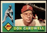 1960 Topps #384 Don Cardwell<br />B60T 14 2196<br /><a class='button AddToCart' data-ajax='true' data-ajax-mode='replace' data-ajax-update='#cart-info' href='/AddToCart?itemId=7062076&quantity=1&type=0'>Add To Cart</a>