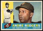 1960 Topps #431 Andre Rodgers<br />B60T 14 2219<br /><a class='button AddToCart' data-ajax='true' data-ajax-mode='replace' data-ajax-update='#cart-info' href='/AddToCart?itemId=7062122&quantity=1&type=0'>Add To Cart</a>