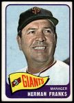 1965 Topps #32 Herman Franks<br />B65T 12 8371<br /><a class='button AddToCart' data-ajax='true' data-ajax-mode='replace' data-ajax-update='#cart-info' href='/AddToCart?itemId=7062211&quantity=1&type=0'>Add To Cart</a>