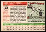 1955 Topps #23 Jack Parks<br />B55T 03 2766<br /><a class='button AddToCart' data-ajax='true' data-ajax-mode='replace' data-ajax-update='#cart-info' href='/AddToCart?itemId=7062261&quantity=1&type=0'>Add To Cart</a>