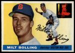 1955 Topps #91 Milt Bolling<br />B55T 03 2801<br /><a class='button AddToCart' data-ajax='true' data-ajax-mode='replace' data-ajax-update='#cart-info' href='/AddToCart?itemId=7062333&quantity=1&type=0'>Add To Cart</a>