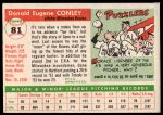 1955 Topps #81 Gene Conley<br />B55T 03 2807<br /><a class='button AddToCart' data-ajax='true' data-ajax-mode='replace' data-ajax-update='#cart-info' href='/AddToCart?itemId=7062345&quantity=1&type=0'>Add To Cart</a>