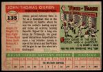 1955 Topps #135 John O'Brien<br />B55T 03 2906<br /><a class='button AddToCart' data-ajax='true' data-ajax-mode='replace' data-ajax-update='#cart-info' href='/AddToCart?itemId=7062550&quantity=1&type=0'>Add To Cart</a>