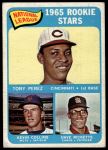 1965 Topps #581  -  Tony Perez / Kevin Collins / Dave Ricketts NL Rookies<br />B65T 12 8648<br /><a class='button AddToCart' data-ajax='true' data-ajax-mode='replace' data-ajax-update='#cart-info' href='/AddToCart?itemId=7062679&quantity=1&type=0'>Add To Cart</a>
