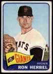 1965 Topps #84 Ron Herbel<br />B65T 12 8740<br /><a class='button AddToCart' data-ajax='true' data-ajax-mode='replace' data-ajax-update='#cart-info' href='/AddToCart?itemId=7062771&quantity=1&type=0'>Add To Cart</a>