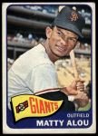 1965 Topps #318 Matty Alou<br />B65T 12 8795<br /><a class='button AddToCart' data-ajax='true' data-ajax-mode='replace' data-ajax-update='#cart-info' href='/AddToCart?itemId=7062826&quantity=1&type=0'>Add To Cart</a>
