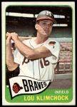 1965 Topps #542 Lou Klimchock<br />B65T 12 8840<br /><a class='button AddToCart' data-ajax='true' data-ajax-mode='replace' data-ajax-update='#cart-info' href='/AddToCart?itemId=7062887&quantity=1&type=0'>Add To Cart</a>