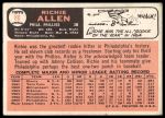 1966 Topps #80 Rich Allen<br />B66T 14 5152<br /><a class='button AddToCart' data-ajax='true' data-ajax-mode='replace' data-ajax-update='#cart-info' href='/AddToCart?itemId=7063102&quantity=1&type=0'>Add To Cart</a>