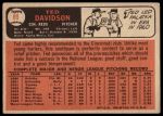 1966 Topps #89 Ted Davidson<br />B66T 14 5579<br /><a class='button AddToCart' data-ajax='true' data-ajax-mode='replace' data-ajax-update='#cart-info' href='/AddToCart?itemId=7063604&quantity=1&type=0'>Add To Cart</a>