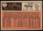 1966 Topps #389 Jim O'Toole<br />B66T 14 5622<br /><a class='button AddToCart' data-ajax='true' data-ajax-mode='replace' data-ajax-update='#cart-info' href='/AddToCart?itemId=7063647&quantity=1&type=0'>Add To Cart</a>