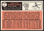 1966 Topps #32 Adolfo Phillips<br />B66T 14 5627<br /><a class='button AddToCart' data-ajax='true' data-ajax-mode='replace' data-ajax-update='#cart-info' href='/AddToCart?itemId=7063652&quantity=1&type=0'>Add To Cart</a>