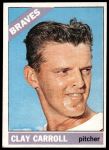 1966 Topps #307 Clay Carroll<br />B66T 14 5748<br /><a class='button AddToCart' data-ajax='true' data-ajax-mode='replace' data-ajax-update='#cart-info' href='/AddToCart?itemId=7063775&quantity=1&type=0'>Add To Cart</a>