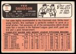 1966 Topps #89 Ted Davidson<br />B66T 14 5973<br /><a class='button AddToCart' data-ajax='true' data-ajax-mode='replace' data-ajax-update='#cart-info' href='/AddToCart?itemId=7064004&quantity=1&type=0'>Add To Cart</a>